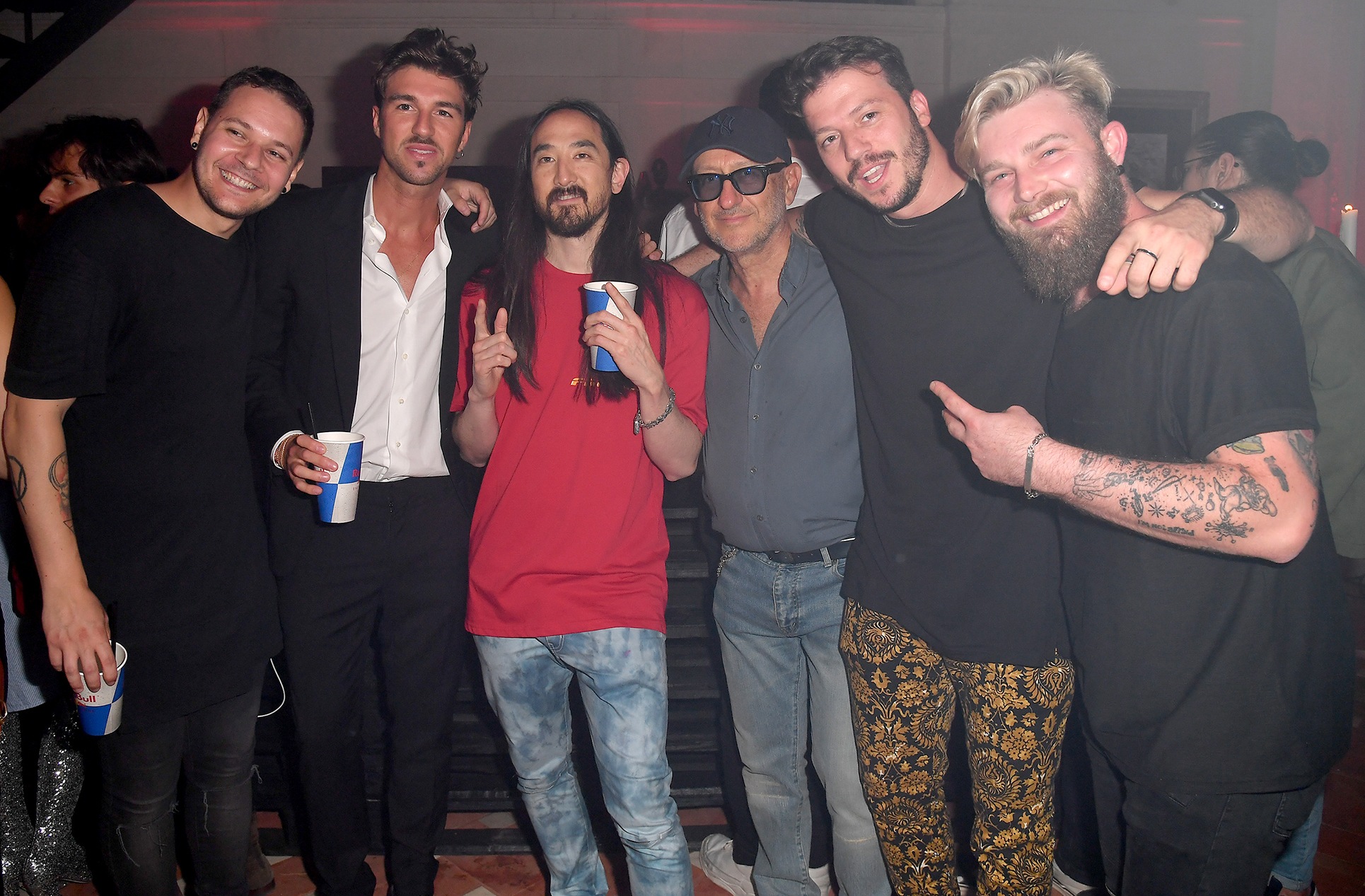 luisaviaroma x steve aoki party