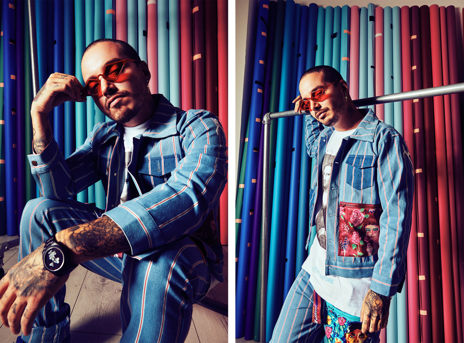 J Balvin Vibes - J Balvin wearing Kid Super