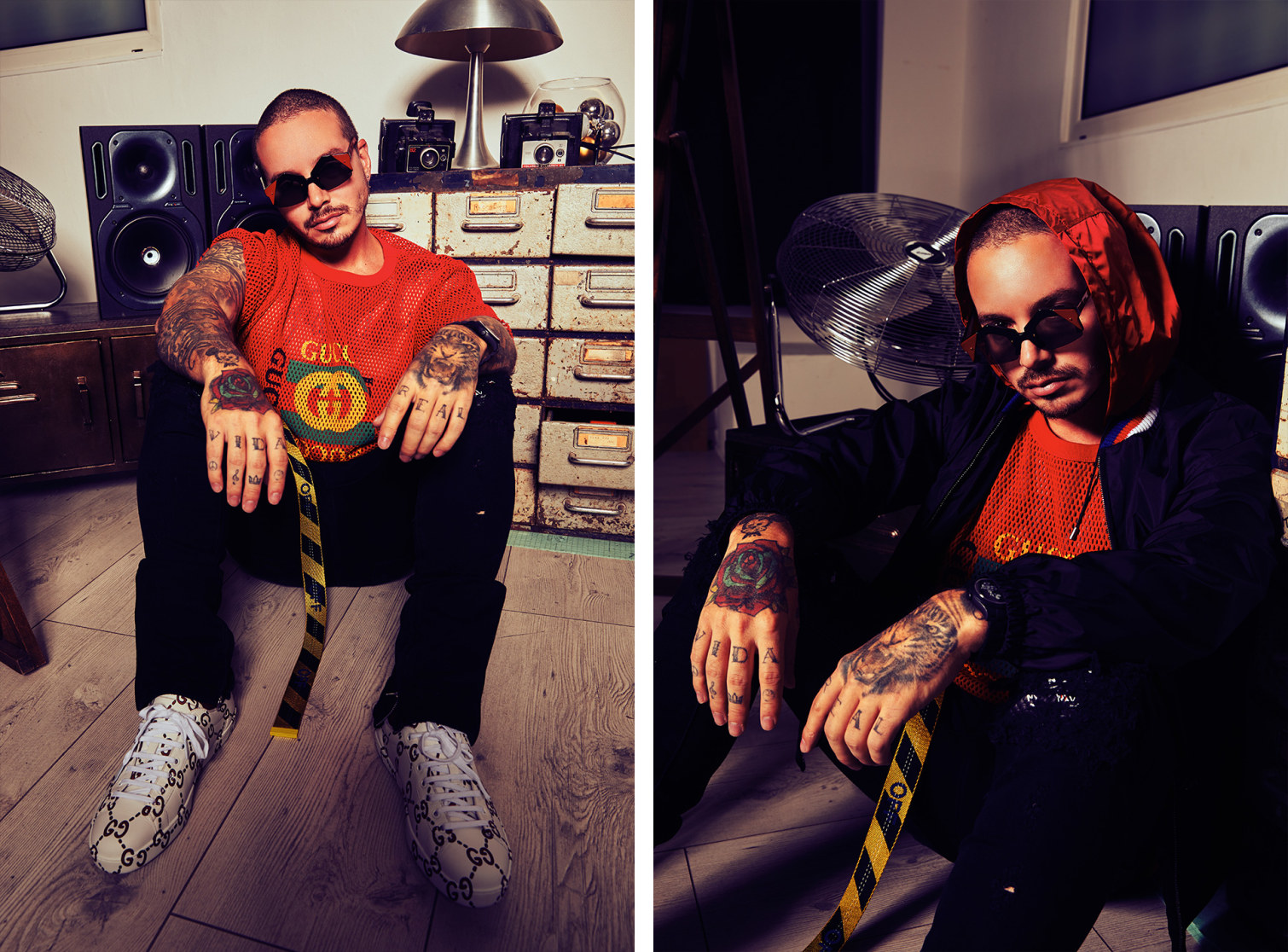 J Balvin Vibes - J Balvin wearing Gucci