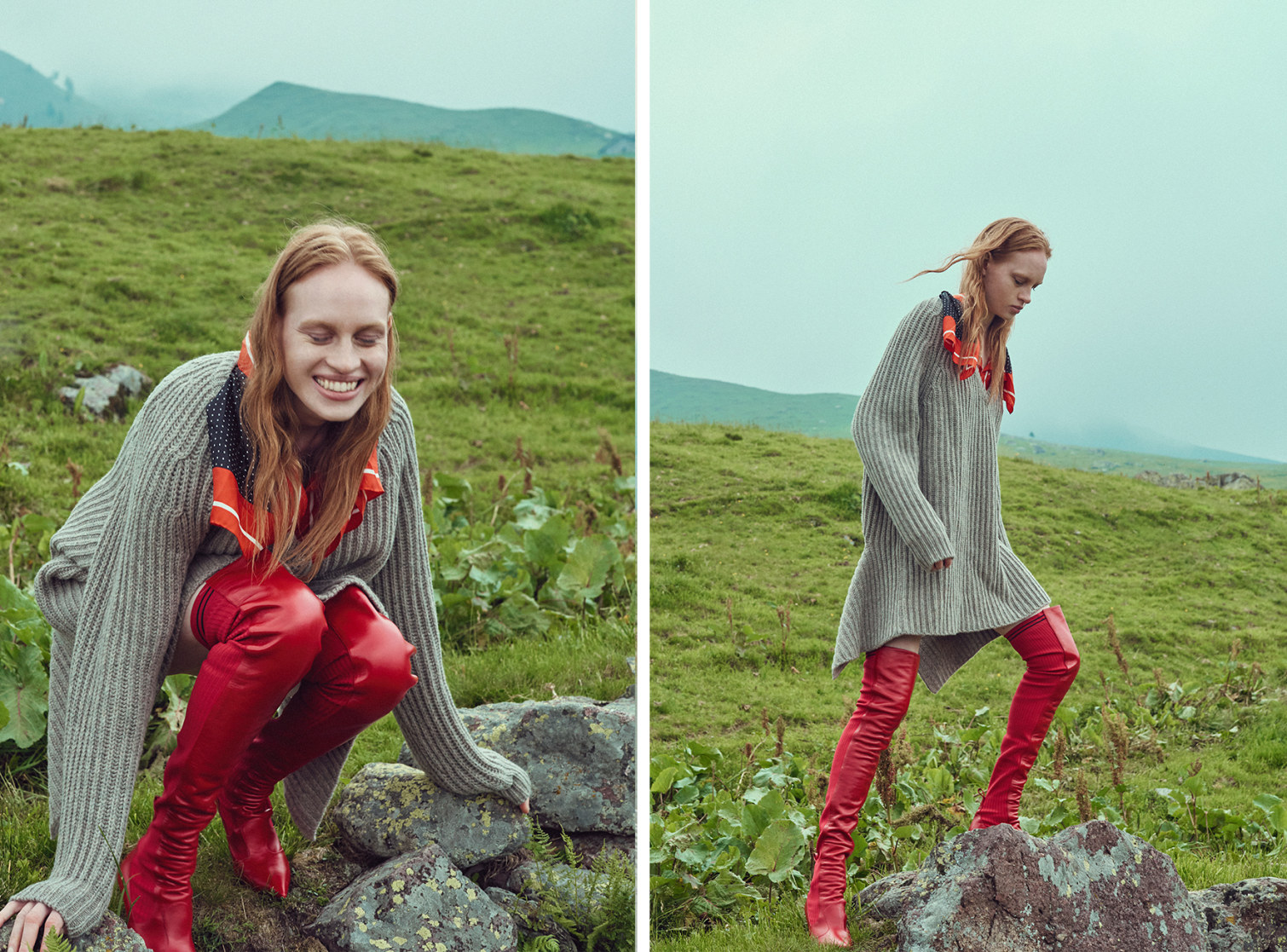 Utopie Alternative - editorial fall winter 2018 6 women