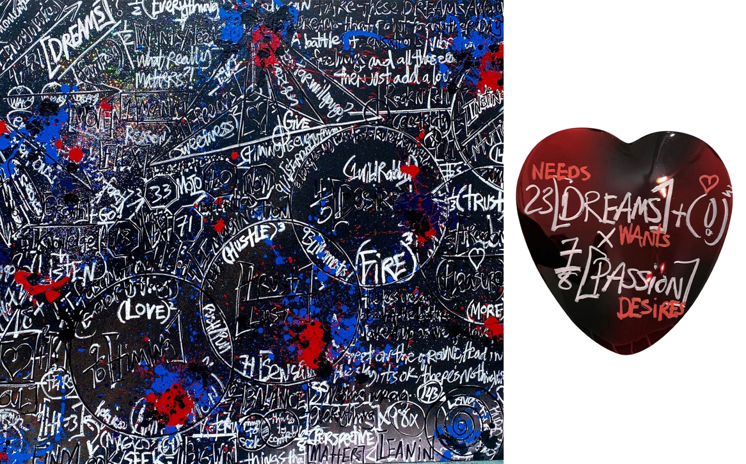 Time Moves Fast & Red Heart 2021, courtesy of Brendan Murphy Studios.