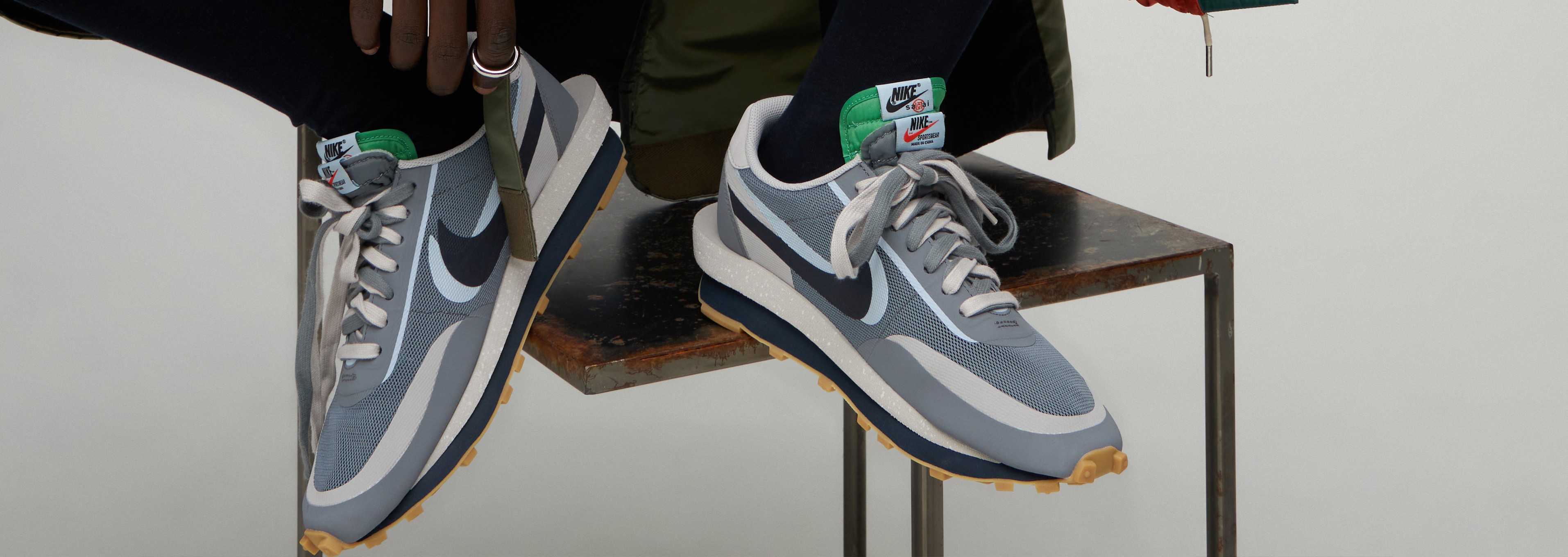 Nike x Sacai x Clot LDWaffle “Cool Grey”