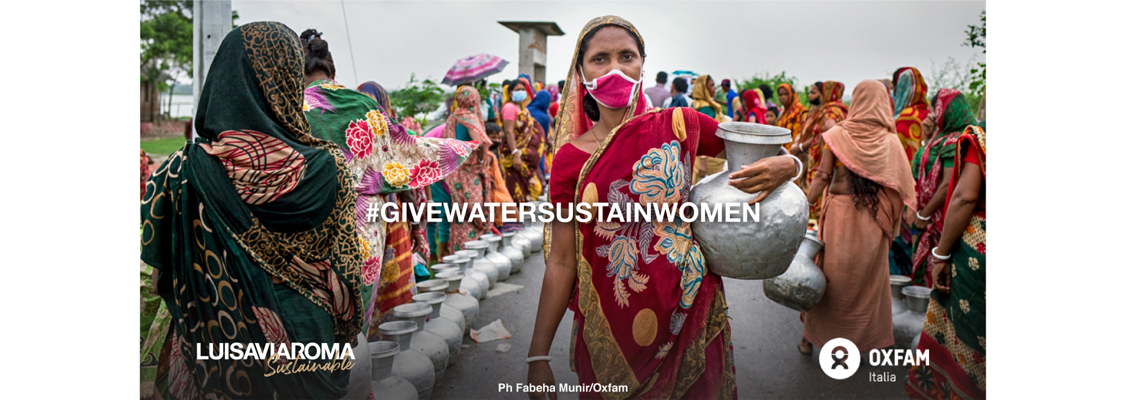LVRSustainable & Oxfam Italien spenden Wasser & unterstützen Frauen: Die Geschichte von Dorothy