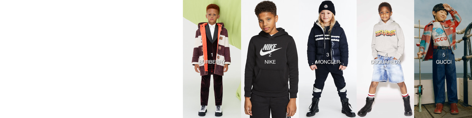 Top 10 Boys' Brands of the Month