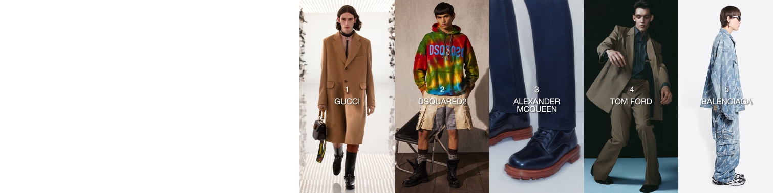 Top 10 Men's Brands of the Month