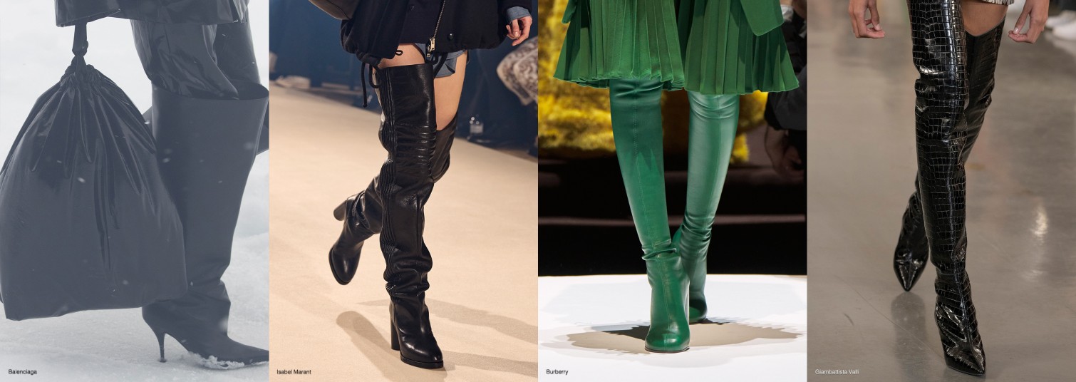 over-the-knee-boots runway