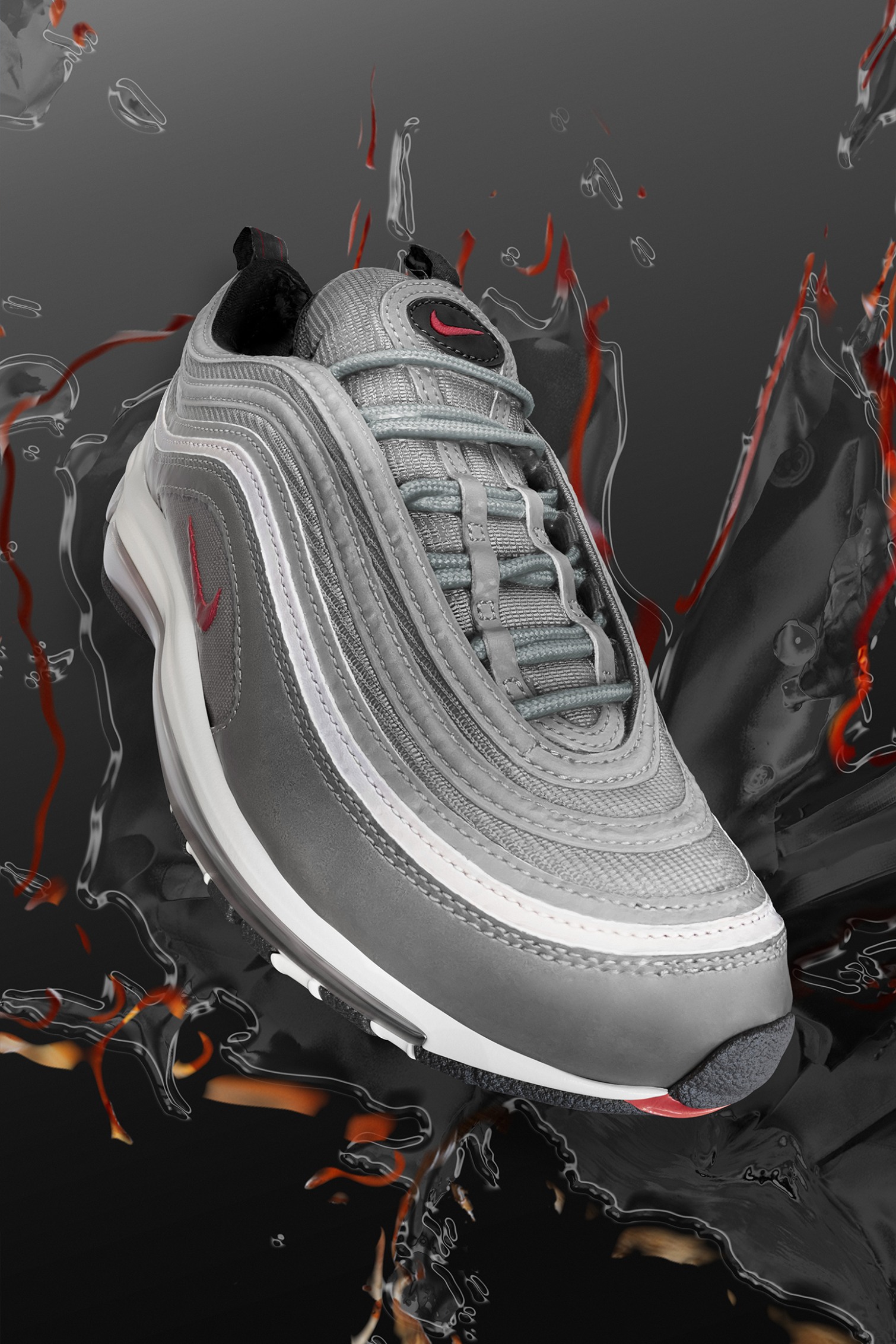 The Air Max 97 'Silver Bullet' makes a comeback for the anniversary of the Air Max 97s.
