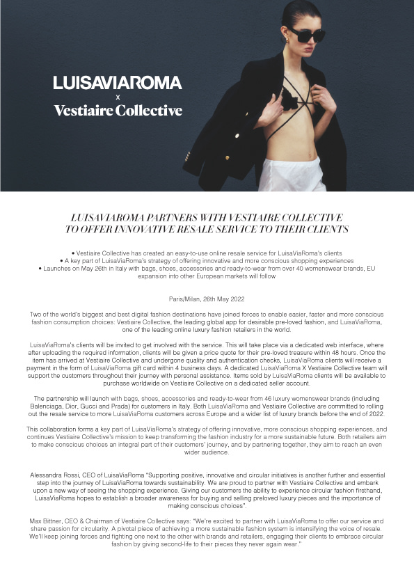 Vestiaire Collective Launches The One That Got Away