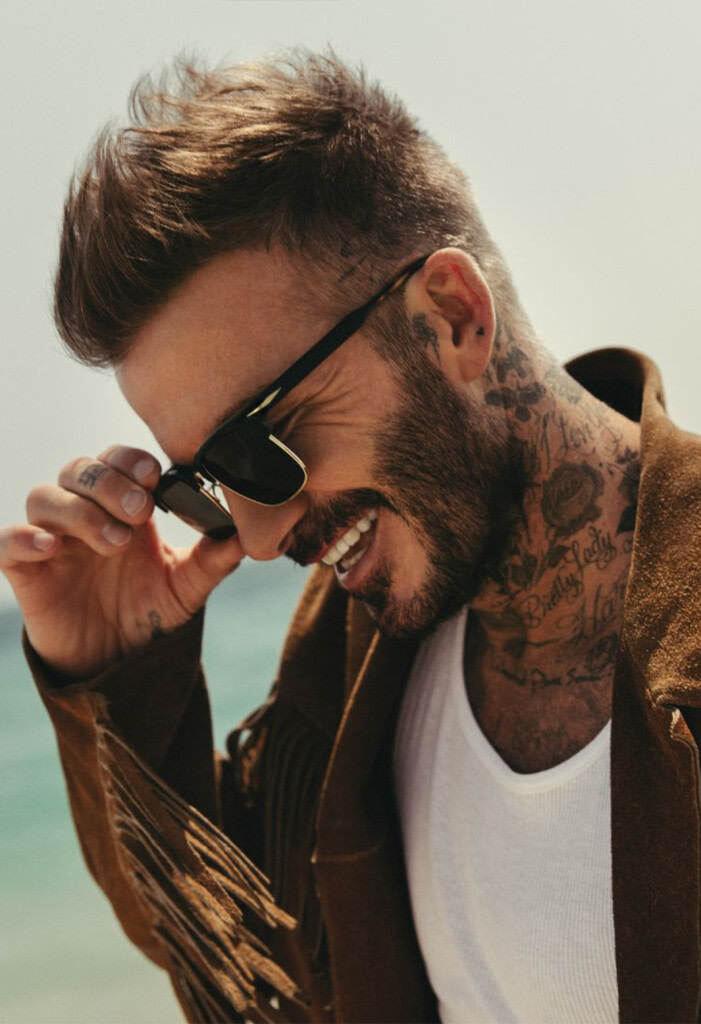 Conversando con David Beckham: la nueva colección DB Eyewear