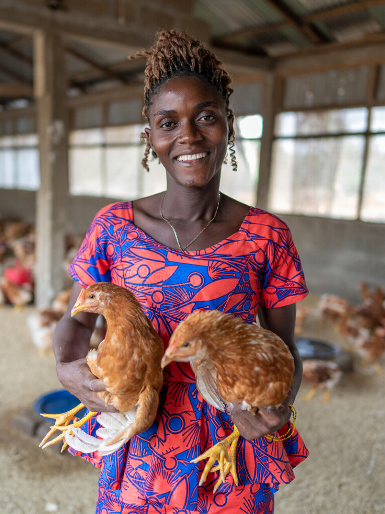 LVRSustainable per Oxfam: Uguaglianza di genere significa crescita | La storia di Hawanatu Conteh