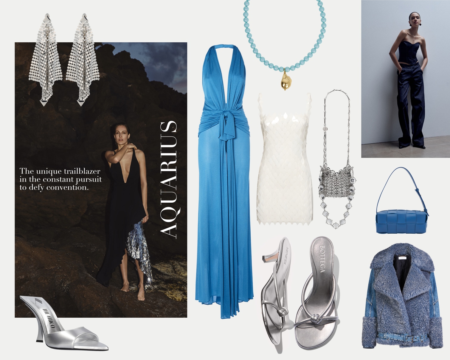 Aquarius Horoscope Outfit: Shoes, Clothes, Bags