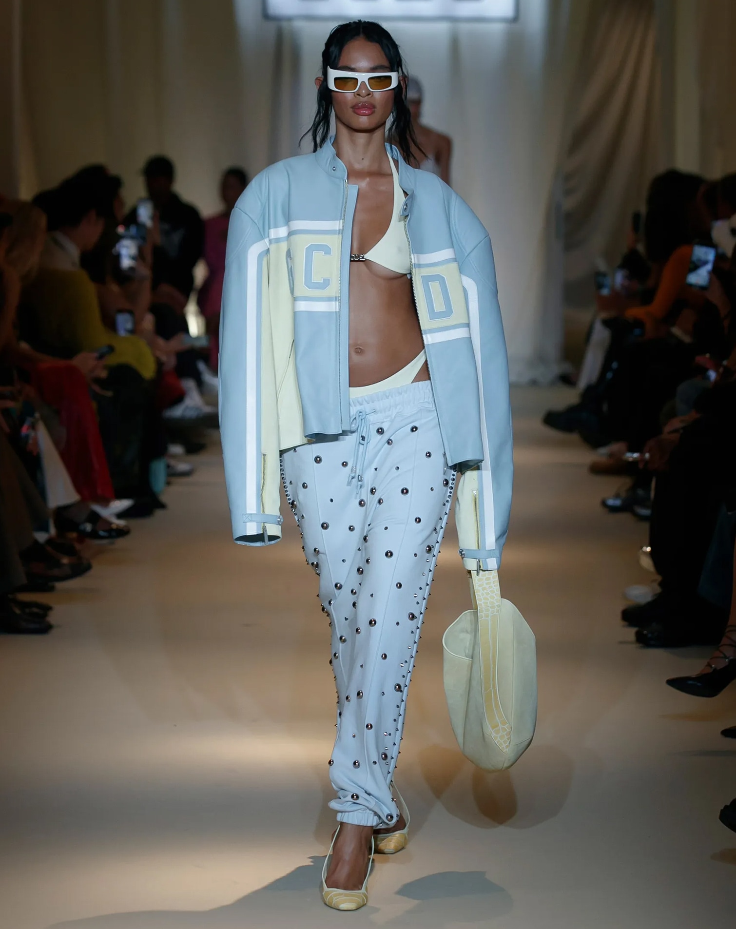 Y2K style runway look