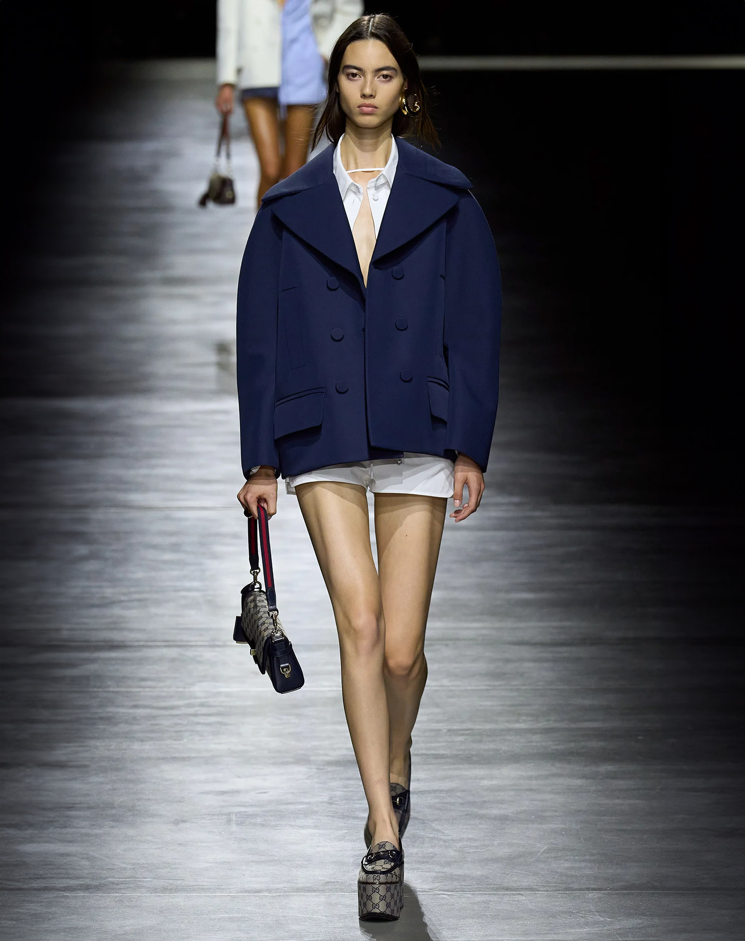 Preppy Style outfit on runway