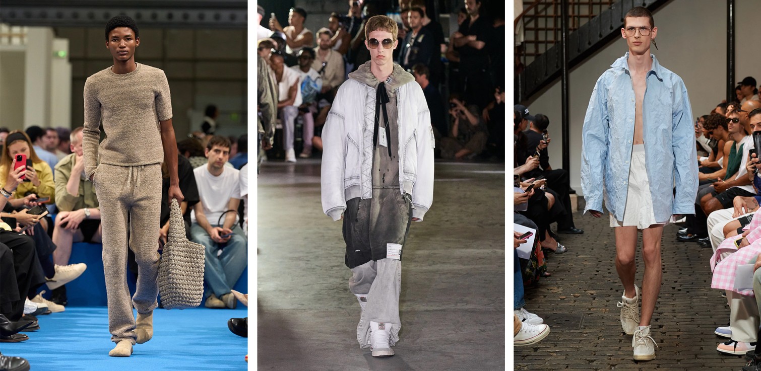 Mules and Skate Shoes on Runways