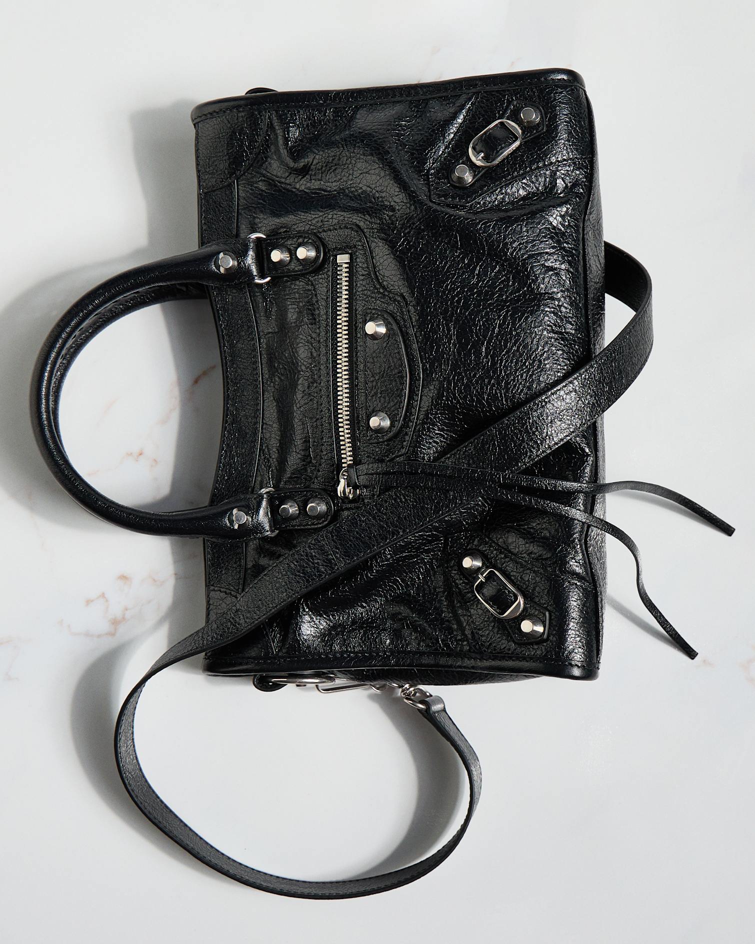 Balenciaga Medium Le City Arena Storico leather crossbody bag