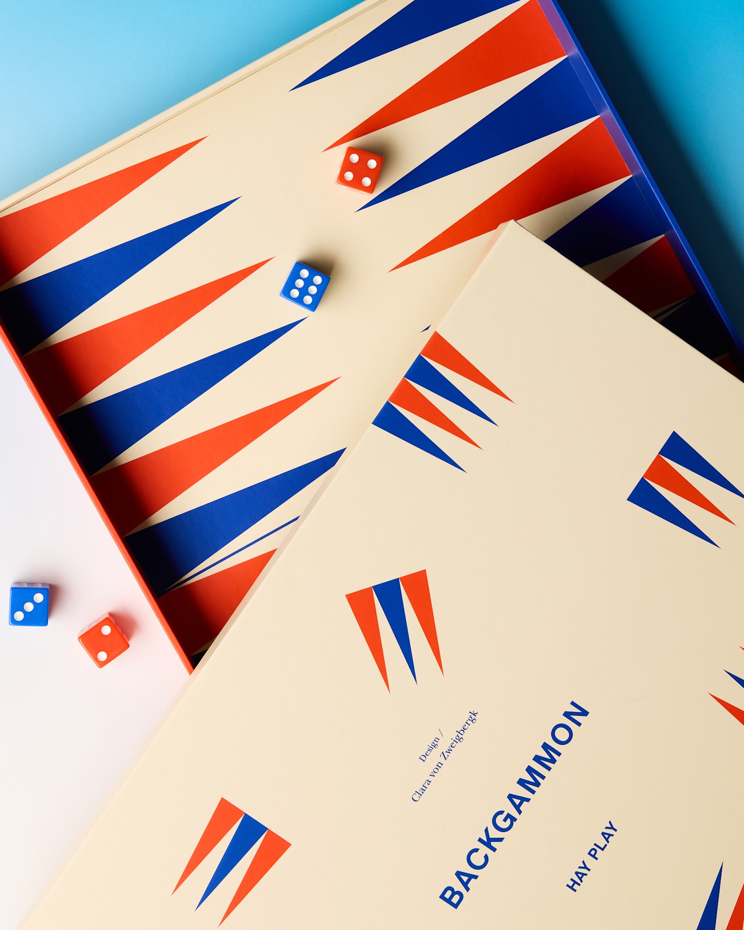 Decorative Backgammon set from HAY Play.