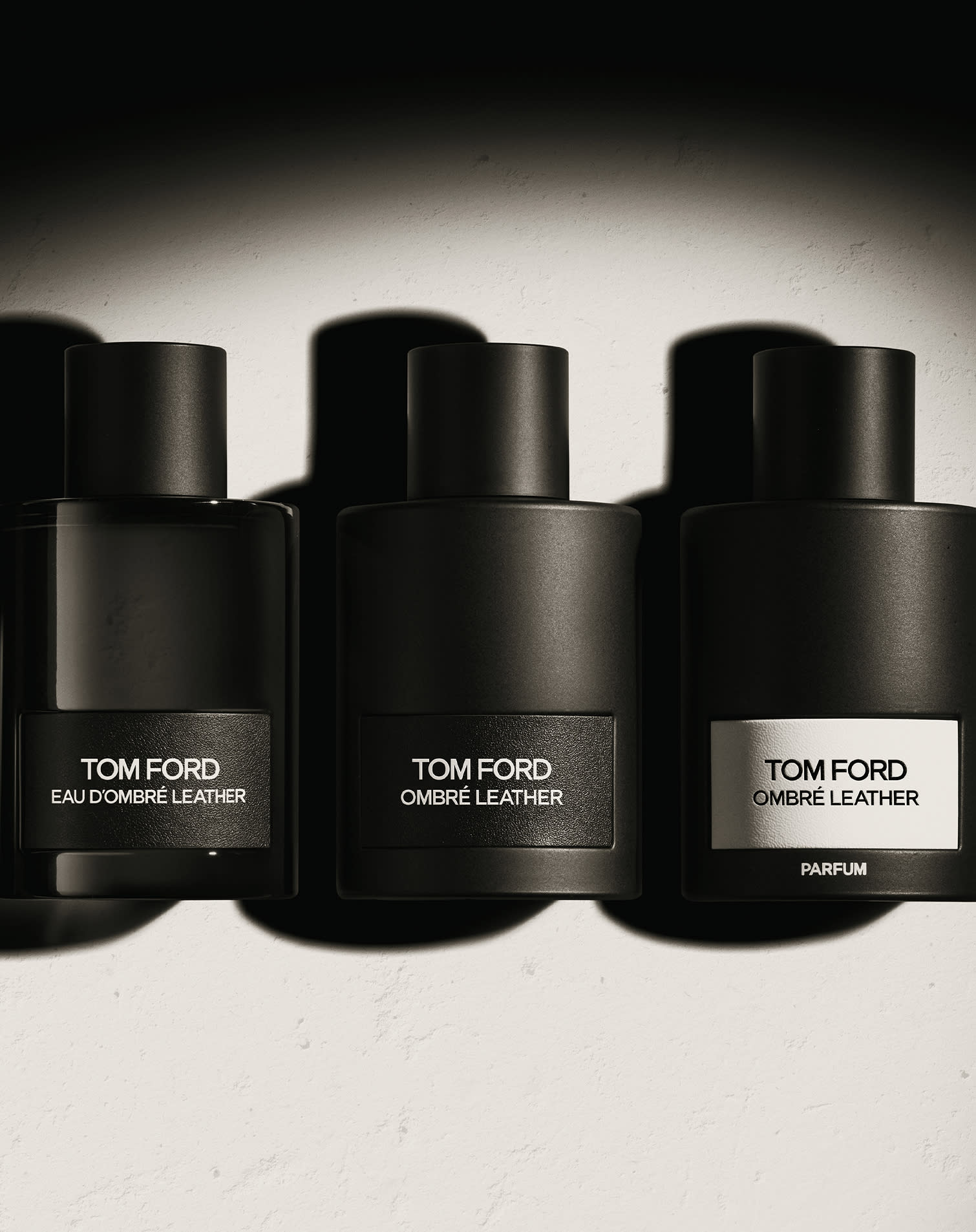 three tom ford black parfumes