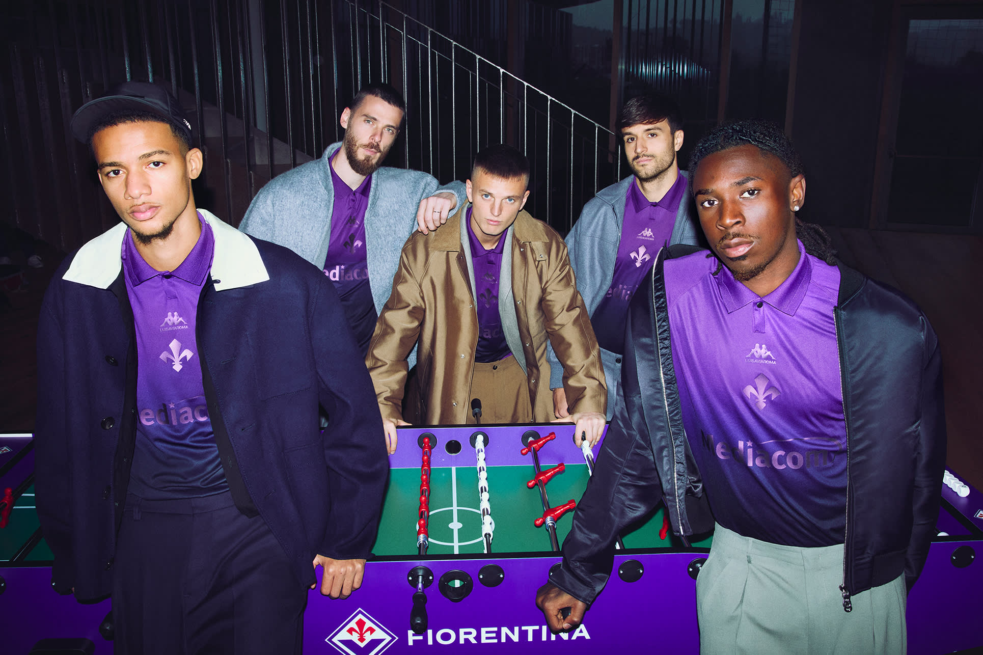 The Kappa® x LuisaViaRoma x ACF Fiorentina Collaboration