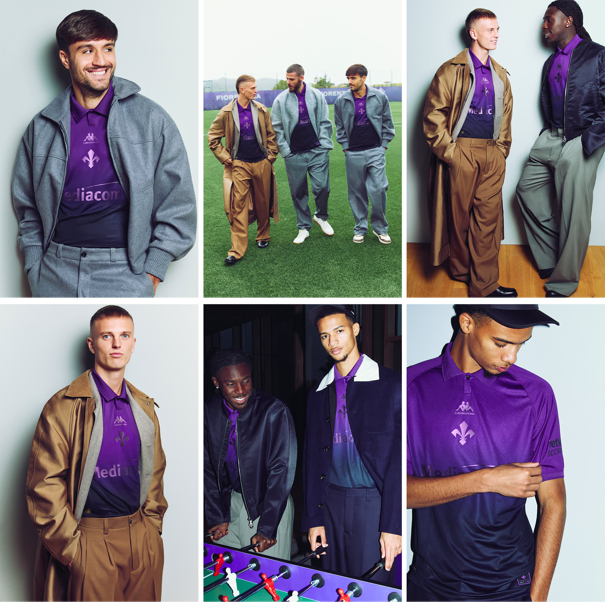 The Kappa® x LuisaViaRoma x ACF Fiorentina Collaboration