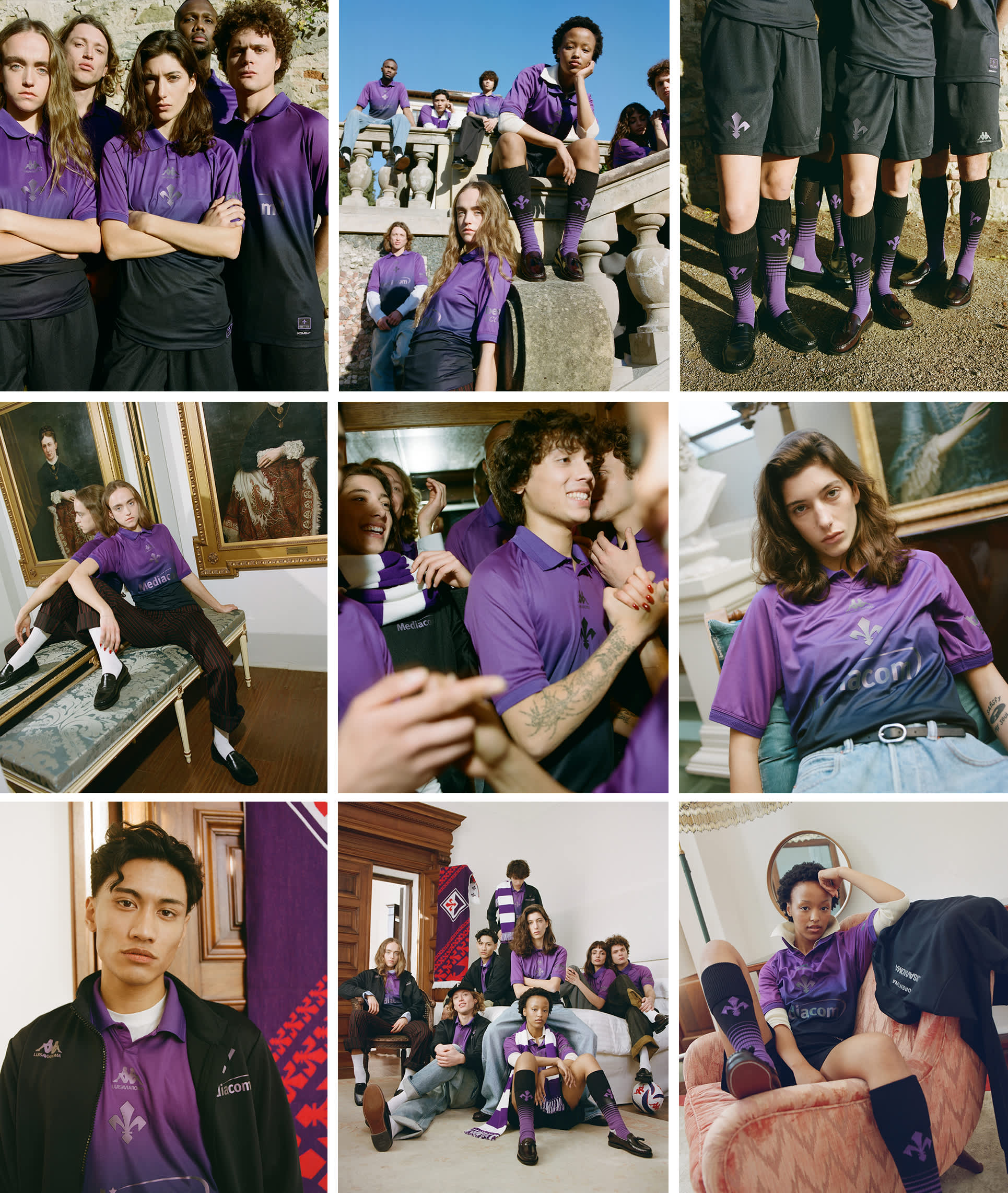 The Kappa® x LuisaViaRoma x ACF Fiorentina Collaboration