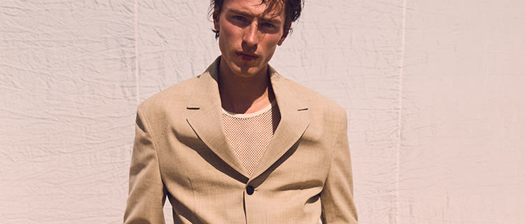 Super fine tropical wool two-tuck slacks - Auralee - Men Super fine tropical wool two-tuck slacks - Auralee - Men
