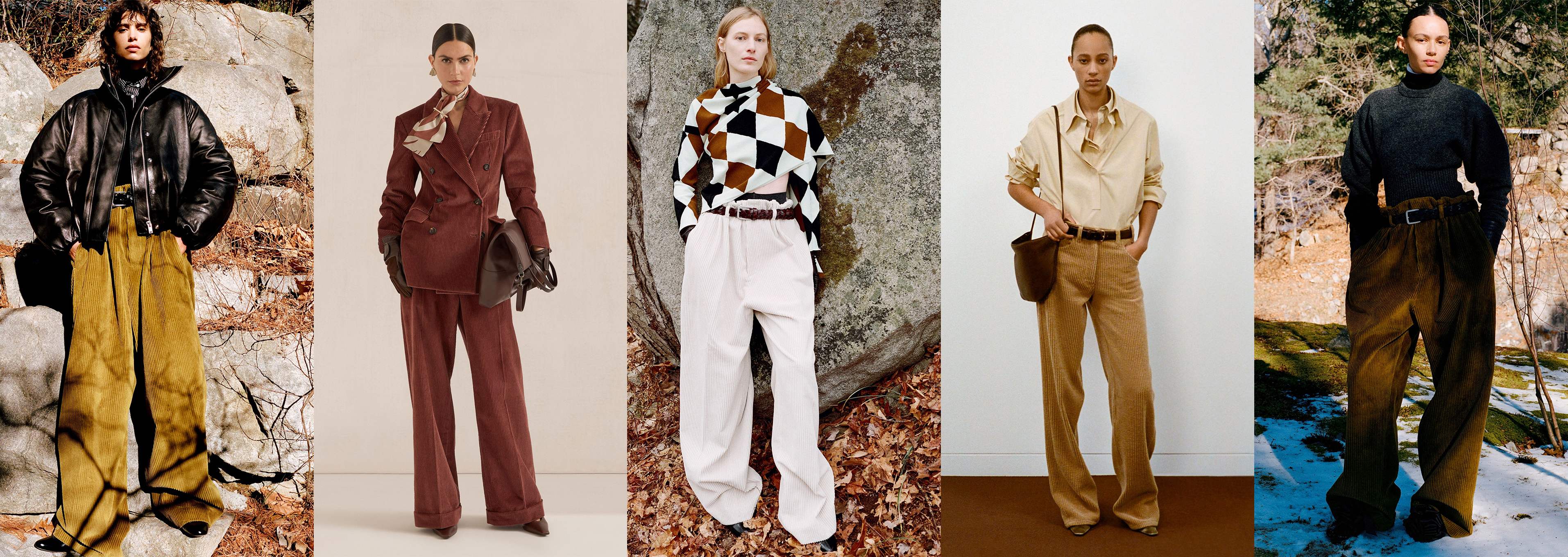 How to Style Corduroy Pants This Winter: The Coolest Outfits and Trendiest Models of FW 25-26