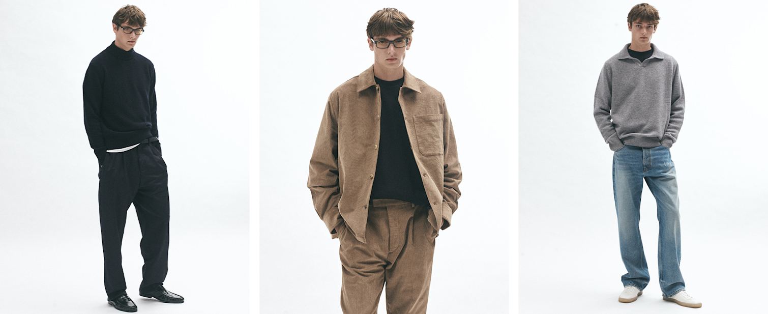 The Core: Modern Menswear Essentials - trittico-2