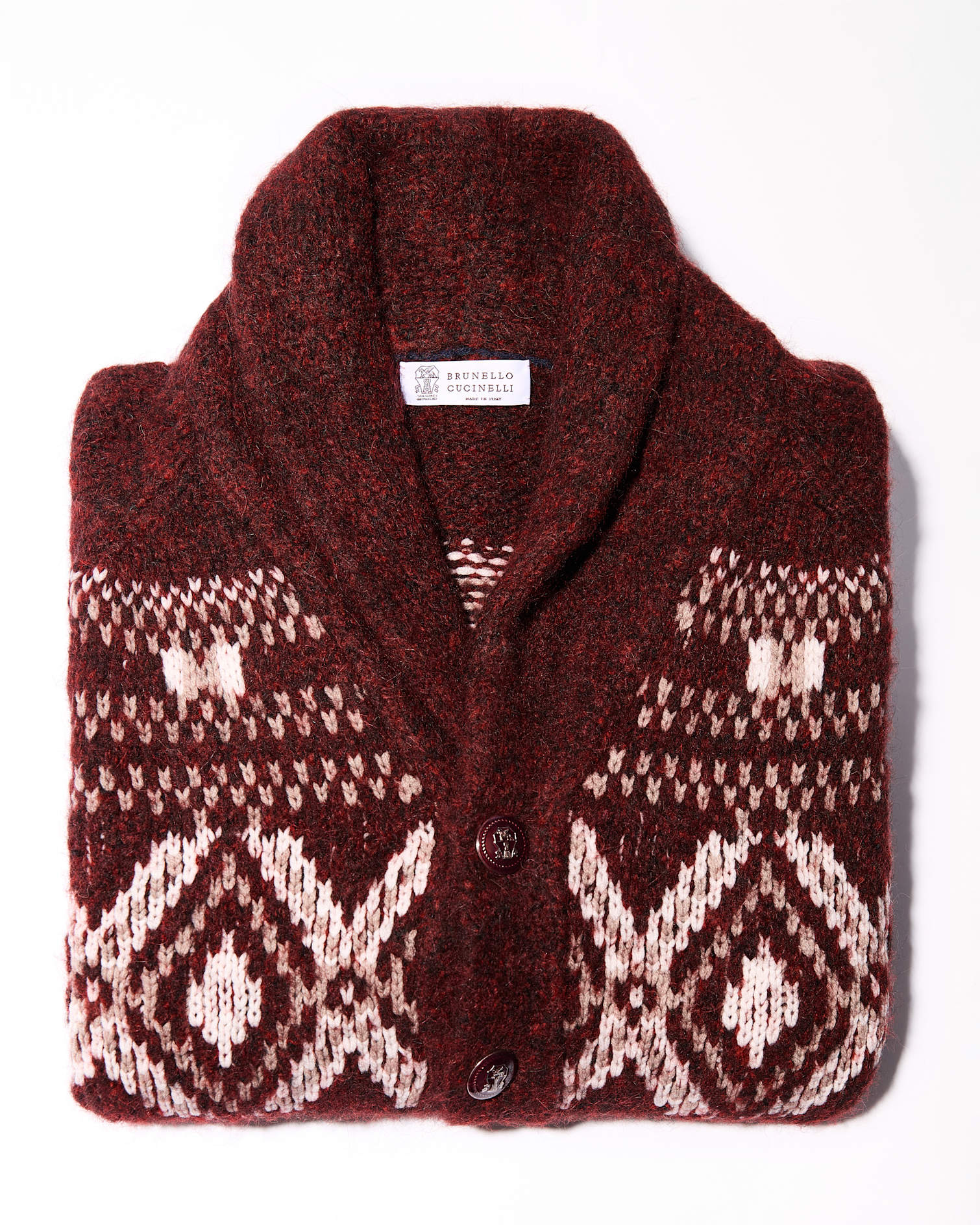 Christmas Gifts by Brunello Cucinelli - Winter Wool Cardigan