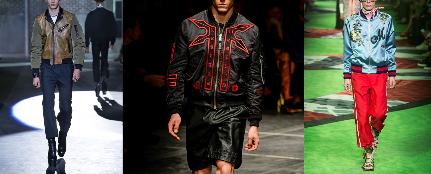Spring/Summer 2017 Trend Report: Menswear - bomber